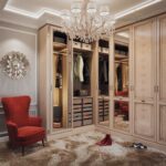 Mirror-Finish Wardrobe